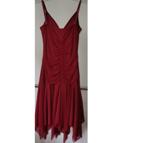 Le Chateau red dress, medium - Picture 3 of 3